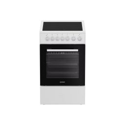 Viryklė Indesit IS5V5GSW/P keraminė kaitlentė elektrinė orkaitė 55 l 50 cm A klasė balta