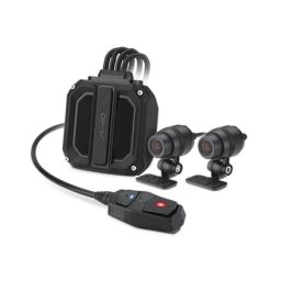 Vaizdo registratorius Mio MiVue M820WD dviejų objektyvų motociklų GPS Wi-Fi