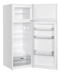 Šaldytuvas Whirlpool W55T0 412W, 169 l + 37 l, 143 cm, laisvai statomas, E klasė, baltas