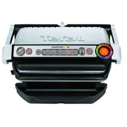 Elektrinis grilis/vaflinė TEFAL OptiGrill+ + Waffle plate set GC716D12 Electric Grill 2000 W Silver