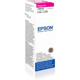 Rašalo kasetė Epson T6643 bottle 70ml, Magenta