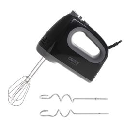 Mikseris Camry Hand mixer CR 4220b Hand Mixer, 300 W, Number of speeds 5, Turbo mode, Black