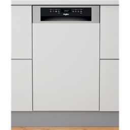 Indaplovė Whirlpool WSBO 3O34 PF X 45cm 82cm klasė D talpa 10 nerūdijantis plienas Eco programa