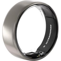 Išmanusis žiedas Ultrahuman Air žiedas Raw titanium dydis 10 UHRA-RT-10