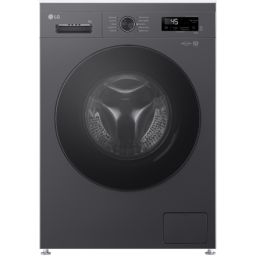 Džiovyklė LG RHX1009NMB su šilumos siurbliu, 9 kg, Wi-Fi, juoda