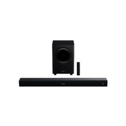 Garso juosta Xiaomi Soundbar QBH4336EU 2.1 kan., 300 W, Bluetooth, belaidis, juoda