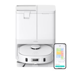 Robotas dulkių siurblys Anker Eufy X10 Pro Omni 8000 Pa 5200 mAh 2.5 L Wet&Dry baltas T2351G21
