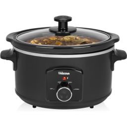 Multifunkcinis puodas Tristar Slowcooker VS-3915 180 W, 3.5 L, Number of programs 3, Black