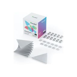 Išplėtimo rinkinys Nanoleaf Shapes Mini Triangles NL48-1101TW-10PK 10 juodų plokštelių