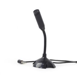 Mikrofonas Gembird MIC-D-02	3.5 mm, 3.5 mm audio plug, Black