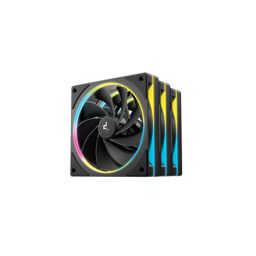 Ventiliatorių rinkinys Deepcool FL12R SE 3 vnt., juodas