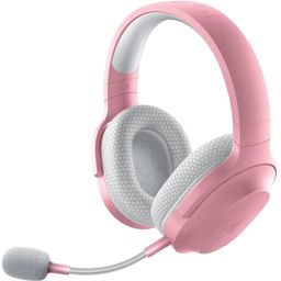 Ausinės Razer Gaming Headset Barracudax(2022) Quartz Pink, Wireless/Wired, On-Ear