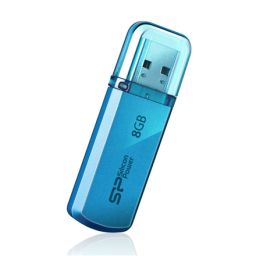 USB raktas Silicon Power Helios 101 8GB USB 2.0 Blue