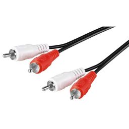 Kabelis Goobay Stereo RCA cable 2x RCA 50030 5 m