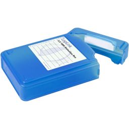 3.5" disko dėžutė 3,5" HDD protection box for 1 HDD, blue Logilink