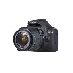 Fotoaparatas Canon EOS 2000D 18-55 III EU26 SLR Camera Kit, Megapixel 24.1 MP, ISO 12800, Display diagonal 3.0", Wi-Fi, Video recording, APS-C, Black