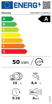 Indaplovė ELECTROLUX KL87X200T