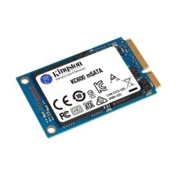 SSD diskas Kingston KC600 512 GB, SSD interface mSATA, Write speed 520 MB/s, Read speed 550 MB/s