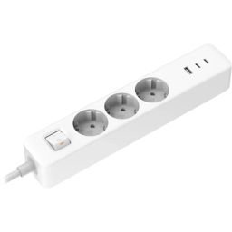 Prailgintojas Xiaomi Power Strip BHR07UKEU 20W 3 lizdai EU balta
