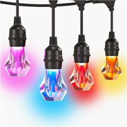 Lauko girlianda Nanoleaf Essentials String Lights NF084K02-40SLO 30m 16 mln. spalvų Matter išmanioji