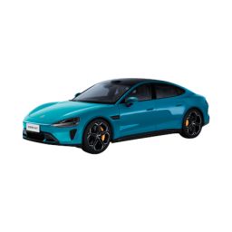 Modelio automobilis Xiaomi SU7 1:18 BHR08KPGL cinko lydinys ABS SAN PVC aqua mėlyna
