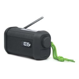 Radijo imtuvas Muse Portable Solar Radio with Crank and Flashlight MH-08 MB AUX in Bluetooth FM radio