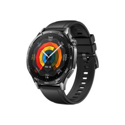 Išmanusis laikrodis Huawei Watch GT 46 mm Juodas Nerūdijantis plienas Dulkėms atsparus Vandeniui