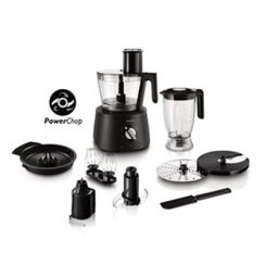 Virtuvinis kombainas Philips Avance Collection 1000 W, 2,2 l, juodas