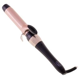 Žnyplės plaukams Adler Curling Iron AD 2118 Ceramic heating system, Barrel diameter 32 mm, Temperature (max) 200 °C, 56 W, Black/Pink
