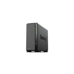 Diskų masyvas Synology Tower NAS DS124 up to 1 HDD/SSD, Realtek, RTD1619B, Processor frequency 1.7 GHz, 1GB, DDR4, 1x1GbE, 2xUSB 2.0