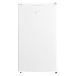 Šaldytuvas Midea MDRD125FGE01 Refrigerator, E, Freestanding, Larder, Height 84,5 cm, Fridge net 68 L, Freezer net 12 L, White