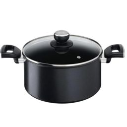 Prikaistuvis Tefal G2554672 5 l su dangčiu aliuminis juodas