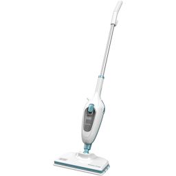 Garų šluota BLACK & DECKER Steam mop FSM13E1-QS 1300W 0.38L balta