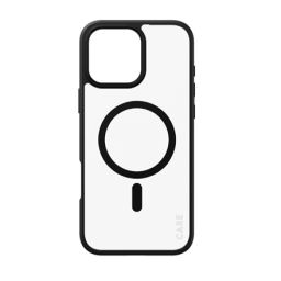 Dėklas PanzerGlass Apple iPhone 16 Pro Max Perdirbtas plastikas Skaidri Juoda