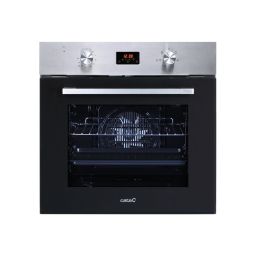 Orkaitė CATA Oven MD 6106 X 60 L, Multifunctional, AquaSmart, Touch contro, Height 59.5 cm, Width 59.5 cm, Stainles steel/Black glass