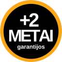 Papildoma 2 metų garantija