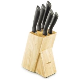 Peilių rinkinys TEFAL K221SA14 6 vnt su stovu