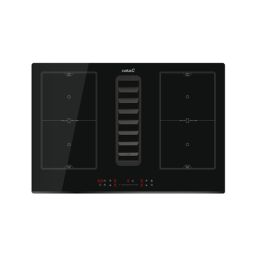 Indukcinė kaitlentė CATA IAS 7024, indukcinė, 77 cm, 4 kaitvietės, juoda, su slankikliu