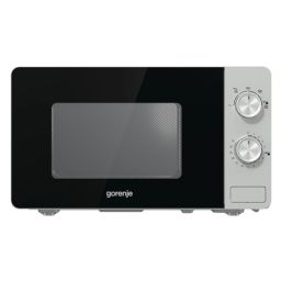 Mikrobangų krosnelė Gorenje Microwave Oven MO20E1S Free standing, 20 L, 800 W, Silver