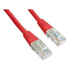 Tinklo kabelis Cablexpert CAT 5e 0.5 m Raudona