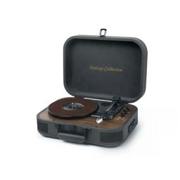 Bluetooth kolonėlė Muse Turntable Stereo System | MT-207 DGB | 2x5 W | Bluetooth | Black/Brown