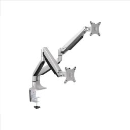 Televizoriaus laikiklis Logilink BP0043 Dual Monitor Desk mount, 13"-32",gas spring, aluminum