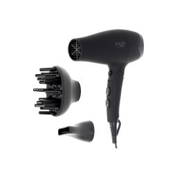 Plaukų džiovintuvas Adler Hair dryer AD 2267 2100 W Number of temperature settings 3 Diffuser nozzle Black
