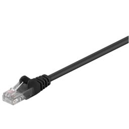 Kabelis Goobay CAT 5e patch cable, U/UTP 68647 2 m, Black