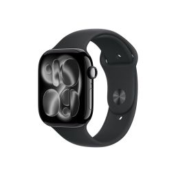 Išmanusis laikrodis Apple Watch Series 11 GPS+Cellular 46mm juodas 5G atsparus vandeniui dulkėms Apple Pay