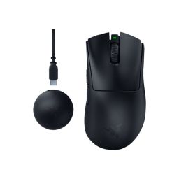 Pelė Razer DeathAdder V4 Pro RZ01-05330100-R3G1 optinė belaidė/laidinė USB 45000 dpi dešiniarankiams juoda