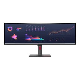 Monitorius Lenovo ThinkVision P49w-30 49", IPS, 5120x1440, 32:9, 4 ms, 350 cd/m², Black,  1x Thunderbolt 4 Out, 1x Thunderbolt 4 In, 4x USB 3.2 Gen 1,