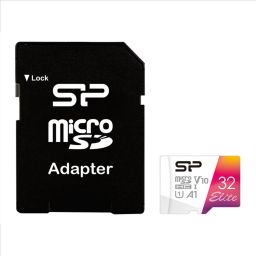 Atminties kortelė Silicon Power microSDHC UHS-I Memory Card Elite 32GB, microSDHC/SDXC, Flash memory class 10