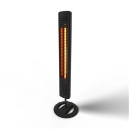 Šildytuvas Mill Outdoor Heater OH2000ULGPFLOOR 2000 W, Black, IP65
