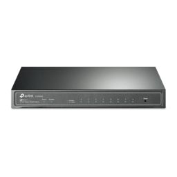 Komutatorius (Switch) TP-LINK JetStream 8-Port Gigabit Smart Switch TL-SG2008P Web Managed, Desktop, Power supply type External